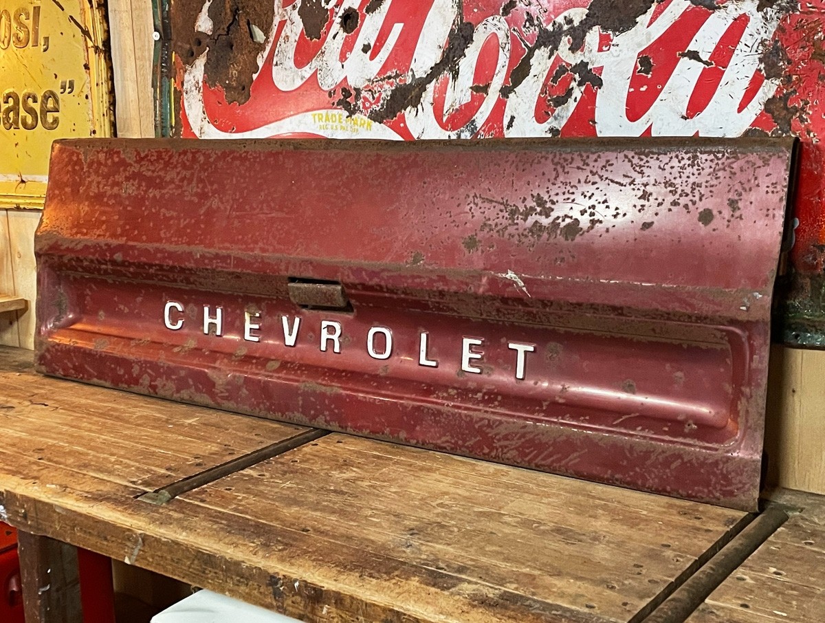1970´s Chevrolet Pickup Truck Heckklappe