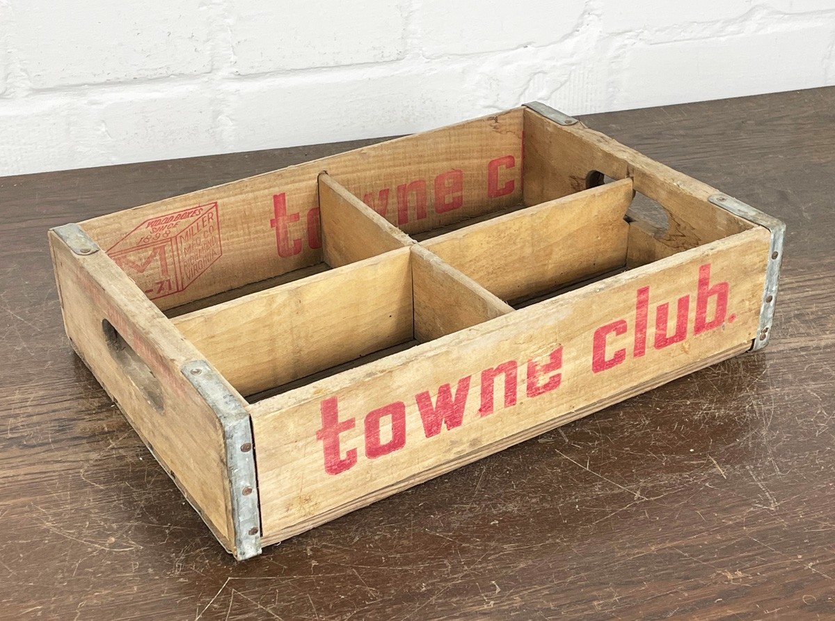 Original Soda Crate - Towne Club Getränkekiste