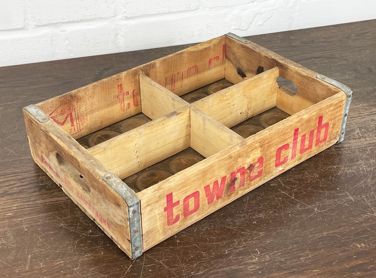 Original Soda Crate - Towne Club Getränkekiste