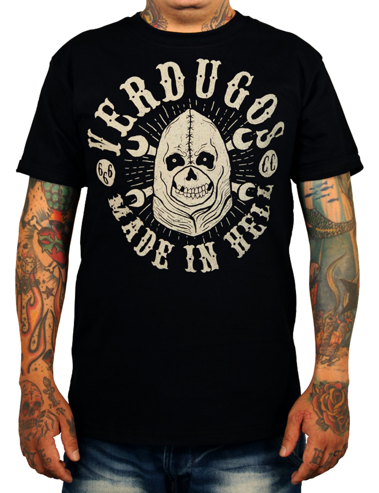 La Marca Del Diablo - Verdugos T-Shirt Front