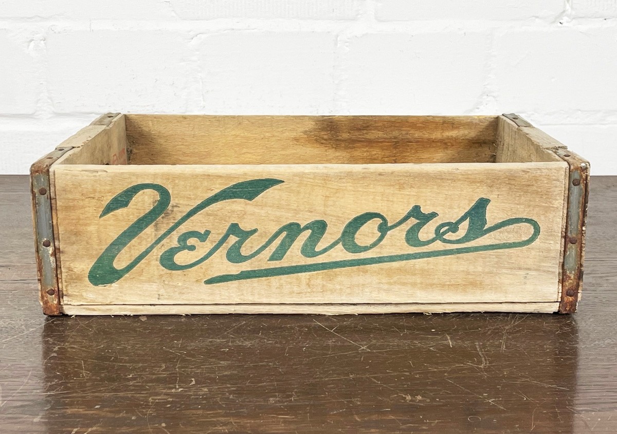 Original Soda Crate - Vernors Getränkekiste