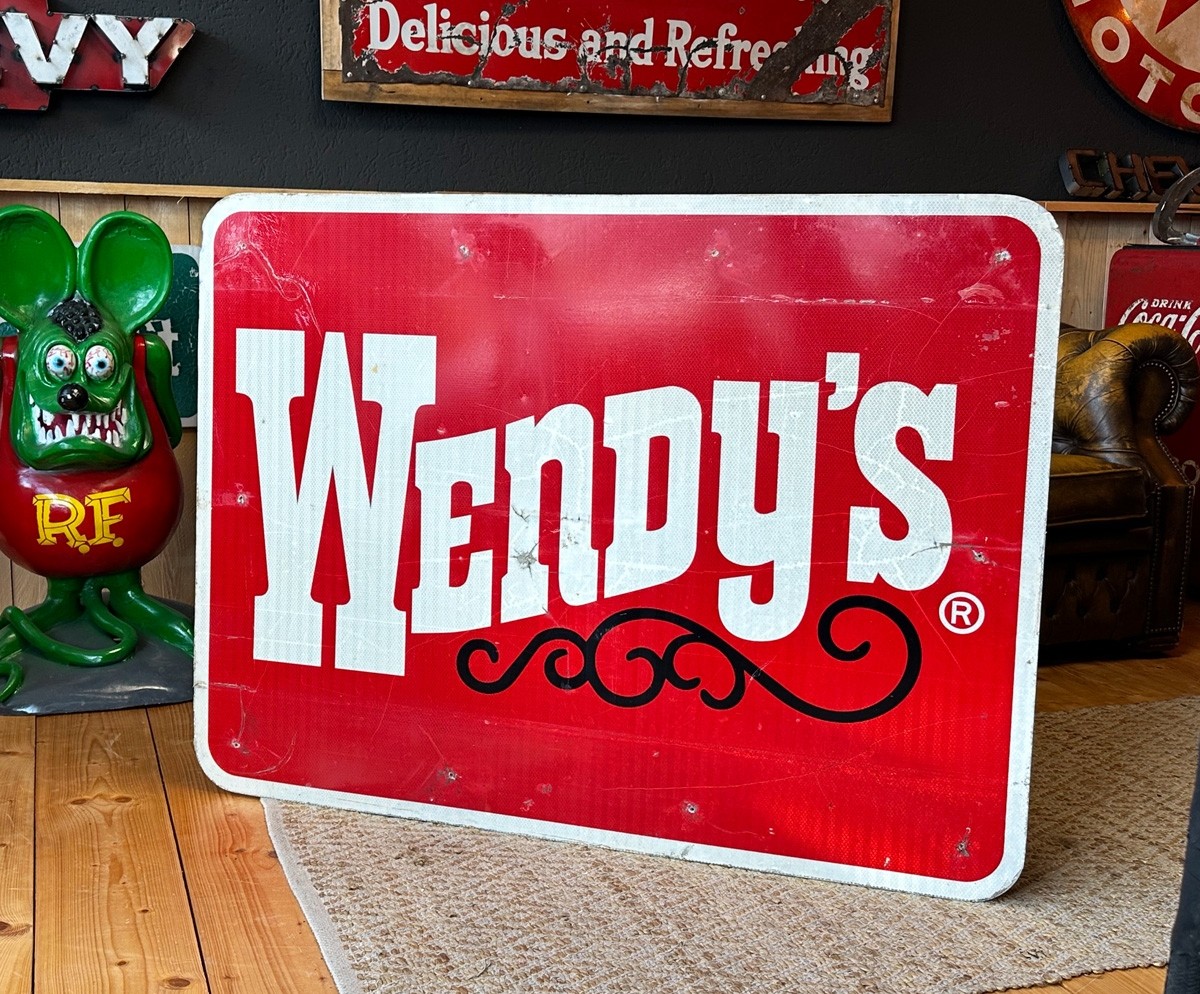 XXL Wendy´s Schild