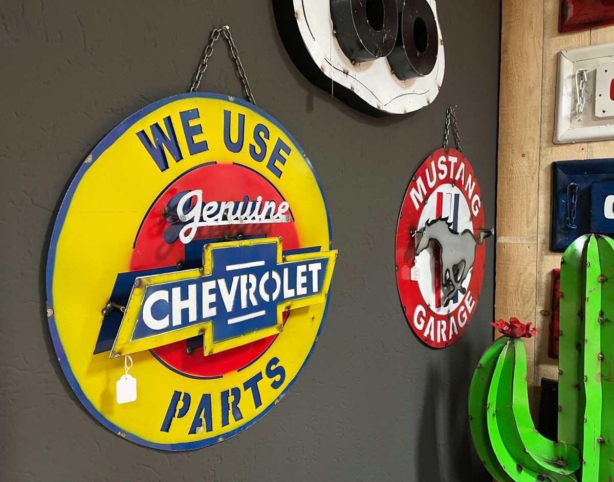 We Use Genuine Chevrolet Parts 3D Schild