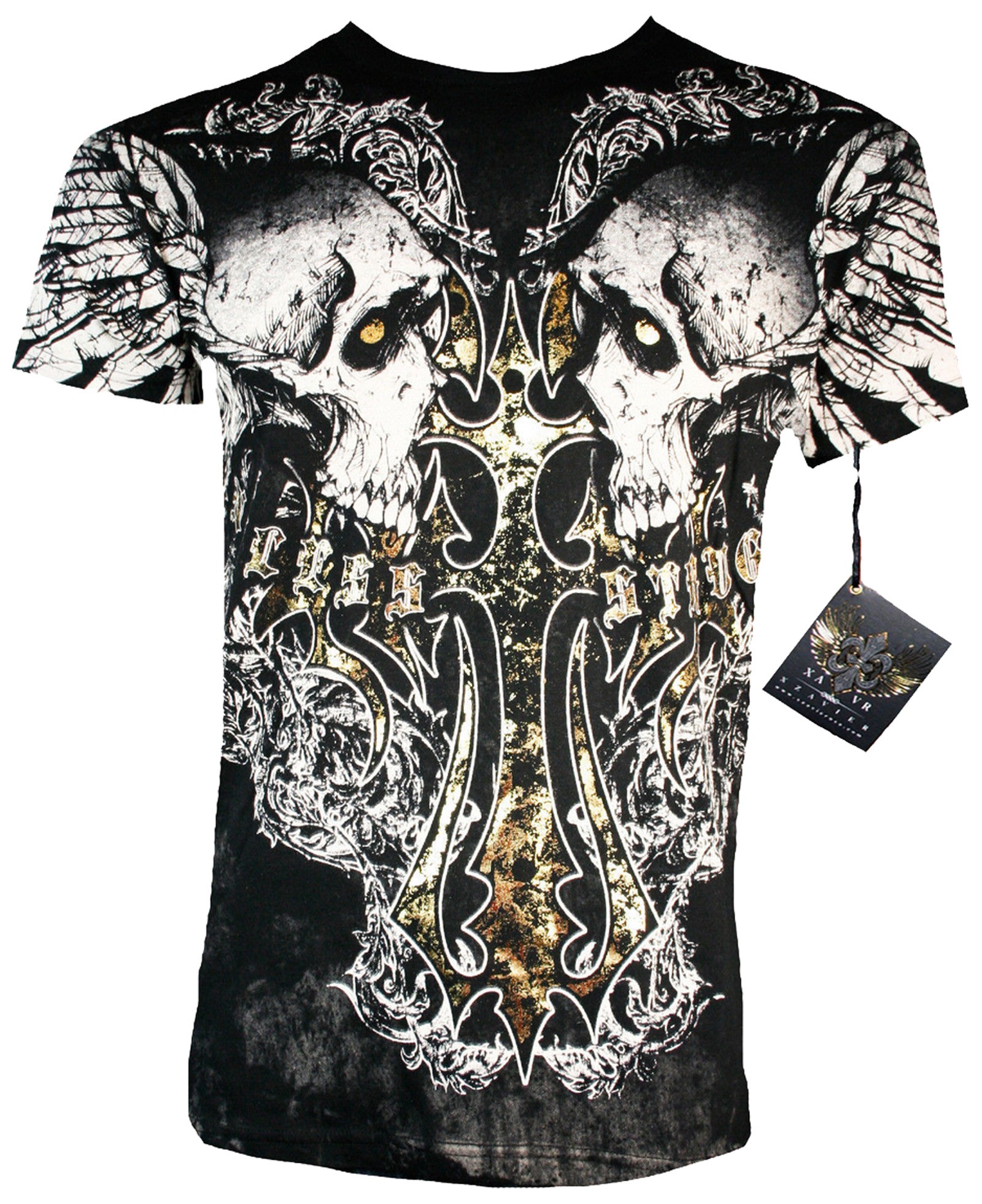 Xzavier - Cross my Bones Skulls T-Shirt