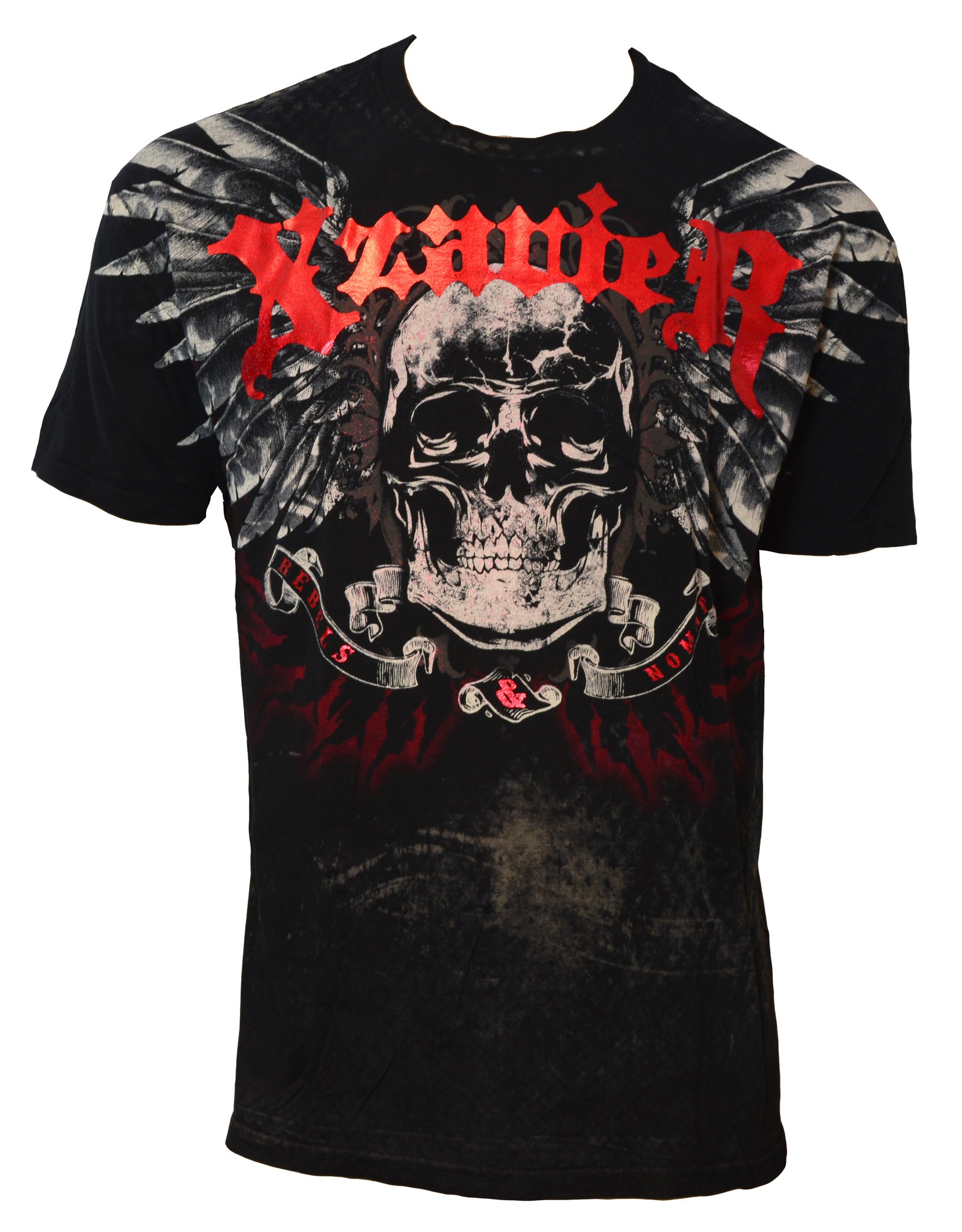 Xzavier - Rebel Skulls T-Shirt