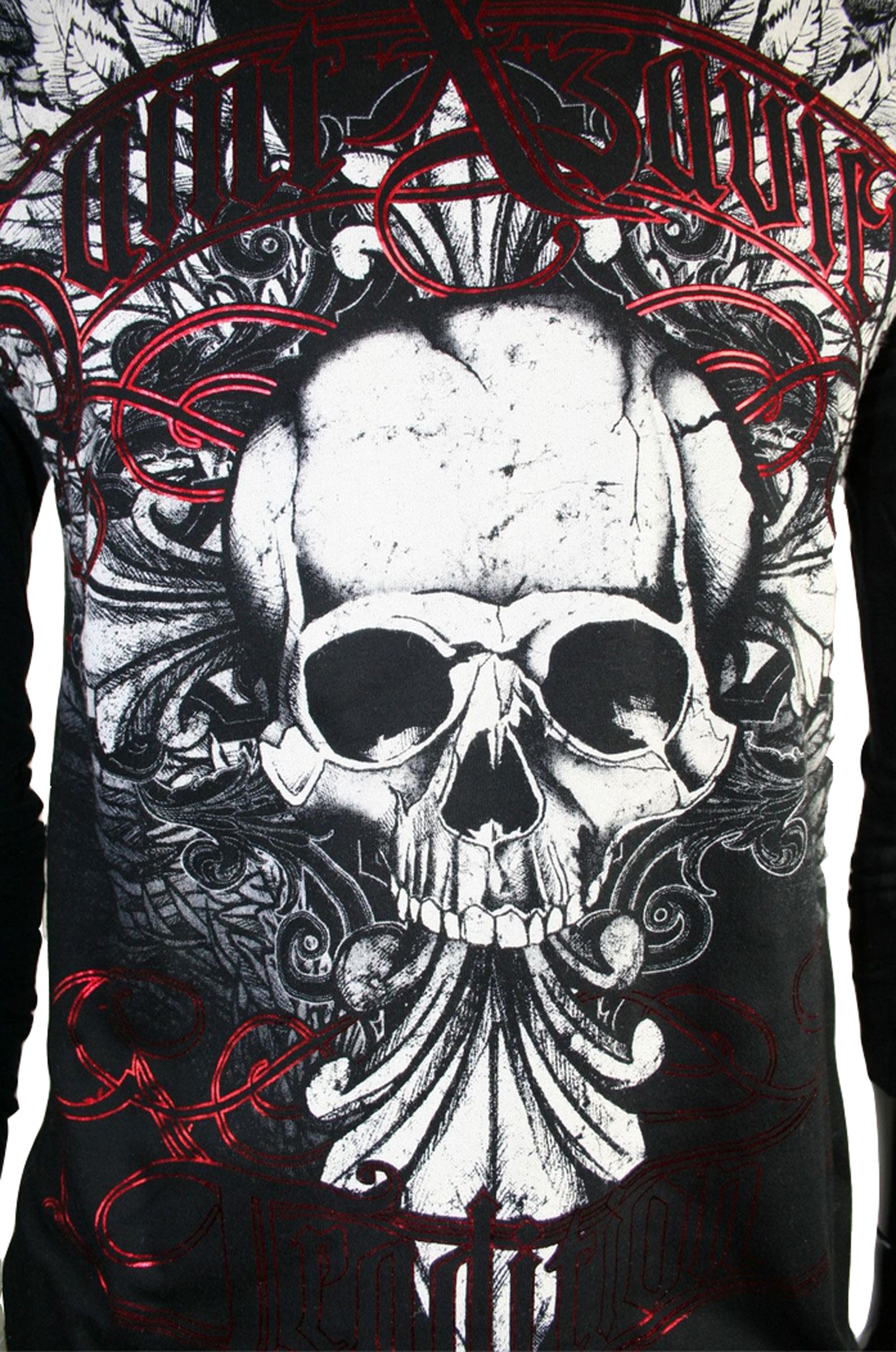 Xzavier - Saint Skull Longsleeve T-Shirt