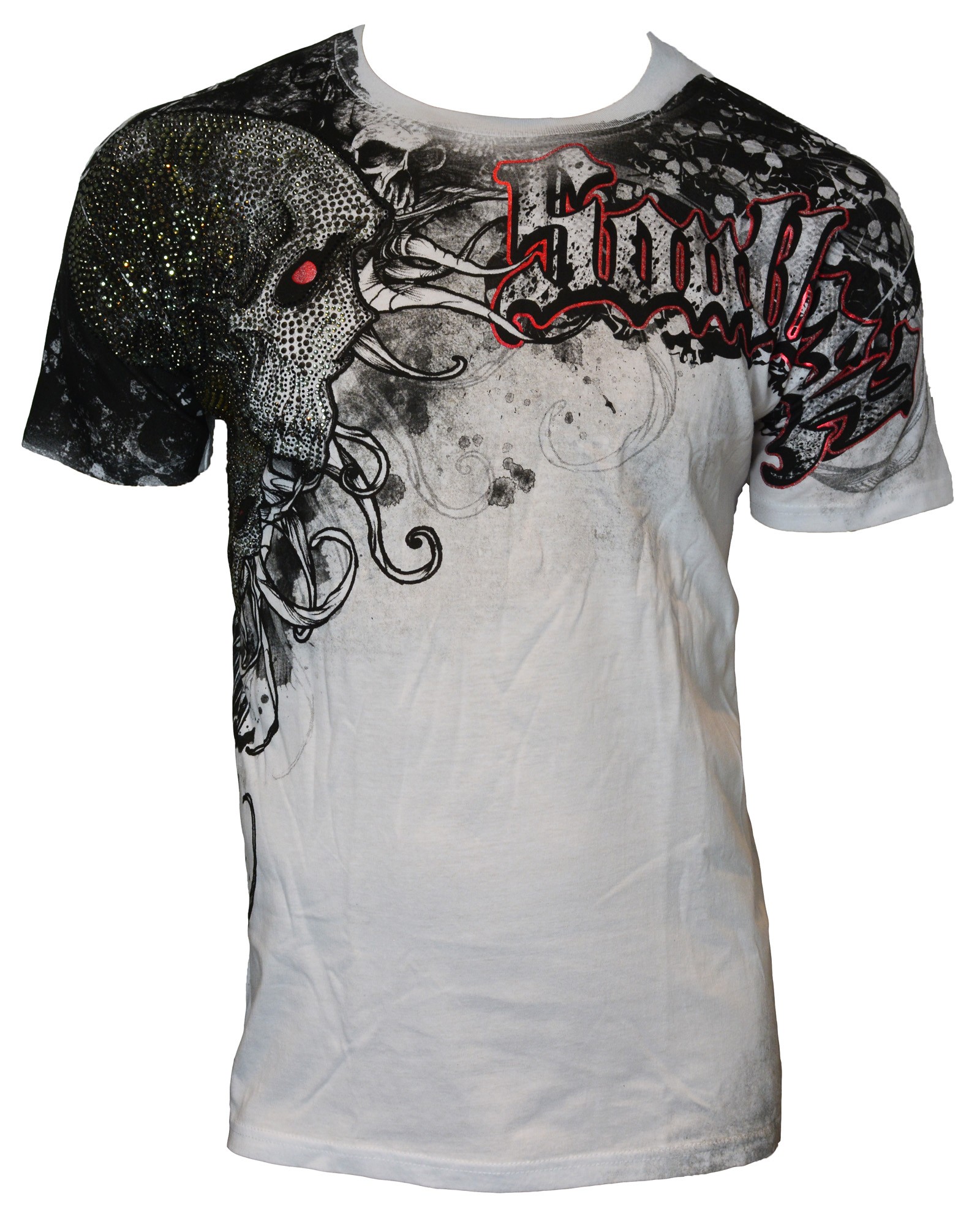 Xzavier - Soul Skull Rhinestones/Strass T-Shirt