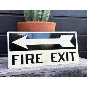 Fire Exit Schild