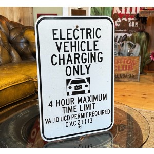 Electric Vehicle Charging Only Verkehrsschild