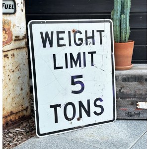 Weight Limit 5 Tons Verkehrsschild