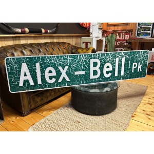 XXL Alex - Bell Pk Straßenschild