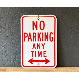 No Parking Any Time Verkehrsschild