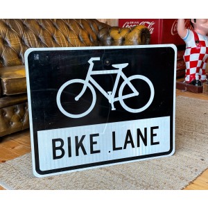 Bike Lane Verkehrsschild