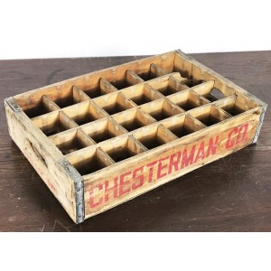 Original Soda Crate - Chesterman Co. 24er Getränkekiste