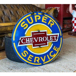 XL Chevrolet Super Service Schild
