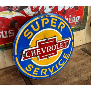 XL Chevrolet Super Service Schild