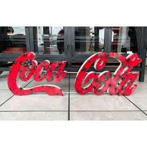 Coca Cola XXL 3D Schriftzug