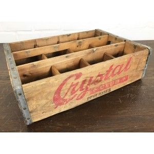 Original Soda Crate - Crystal Club Beverages Getränkekiste