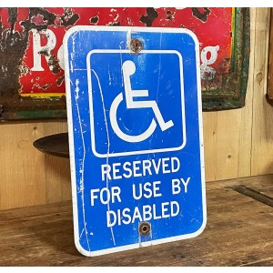 Reserved for Disabled Parking Verkehrsschild