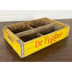 Original Soda Crate - Dr Pepper Getränkekiste