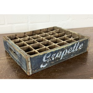 Original Soda Crate - Grapette Soda Getränkekiste