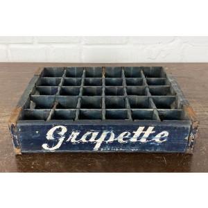 Original Soda Crate - Grapette Soda Getränkekiste