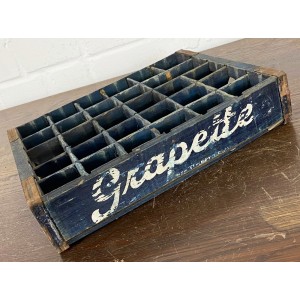 Original Soda Crate - Grapette Soda Getränkekiste