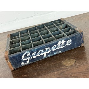 Original Soda Crate - Grapette Soda Getränkekiste