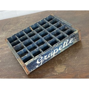 Original Soda Crate - Grapette Soda Getränkekiste