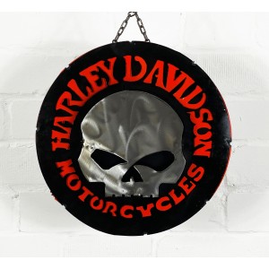Harley Davidson Motorcycles Skull 3D Blechschild
