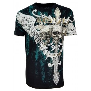 Konflic Clothing - Screaming Skulls T-Shirt