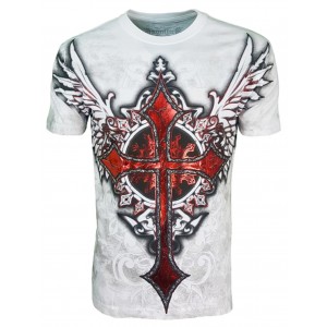 Konflic Clothing - Winged Cross T-Shirt