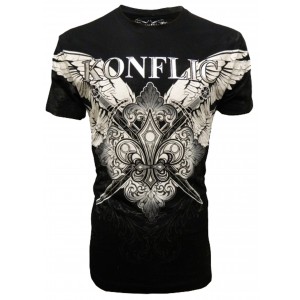 Konflic Clothing - Winged Motif T-Shirt 