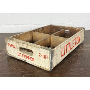 Original Soda Crate - Littleton 1975 Getränkekiste