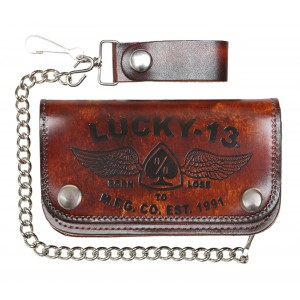 Lucky 13 - Iron Horse Leather Wallet