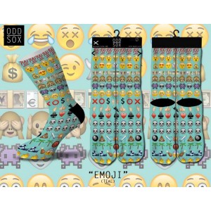 ODD Sox - Emoji (Teal) Socken