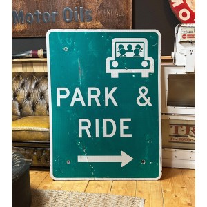 XXL Park & Ride Verkehrsschild