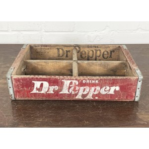 Original Soda Crate - Dr Pepper Getränkekiste