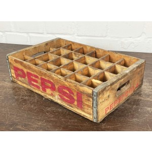 Original Soda Crate - Pepsi Cola Getränkekiste
