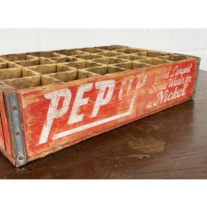 Original Soda Crate - Pep Up Soda Getränkekiste