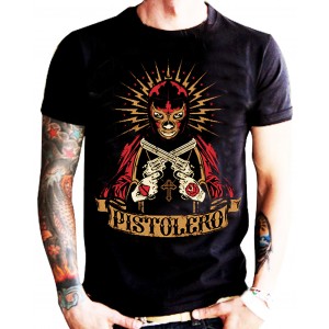 La Marca Del Diablo - Pistolero T-Shirt Front