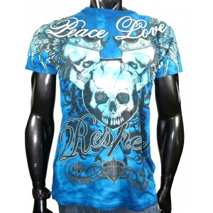 Xzavier - Respect Skulls T-Shirt Front
