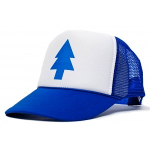 Retro Cap - Dipper Blue Pine Tree Trucker Cap