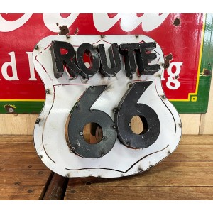 Route 66 XL 3D Schild