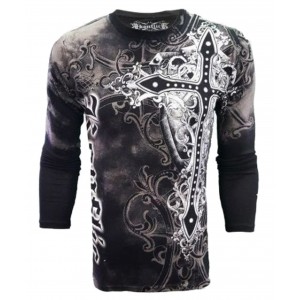 Konflic Clothing - Royal Griffin Longsleeve T-Shirt Front