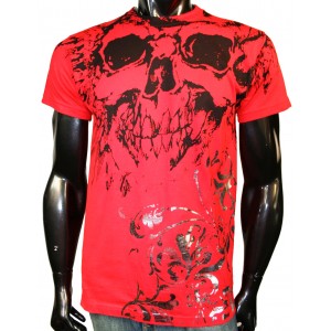 Konflic Clothing - Royal Skull T-Shirt Front