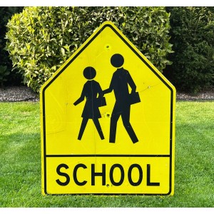 XXL School - Attention Verkehrsschild