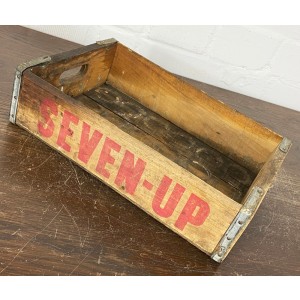 Original Soda Crate - Seven Up Getränkekiste