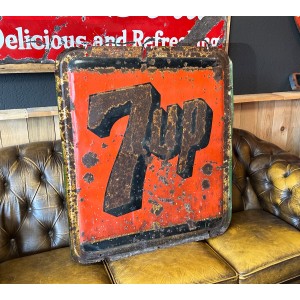 1950s Seven Up Schild