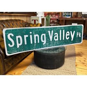 XXL Spring Valley Pk Straßenschild